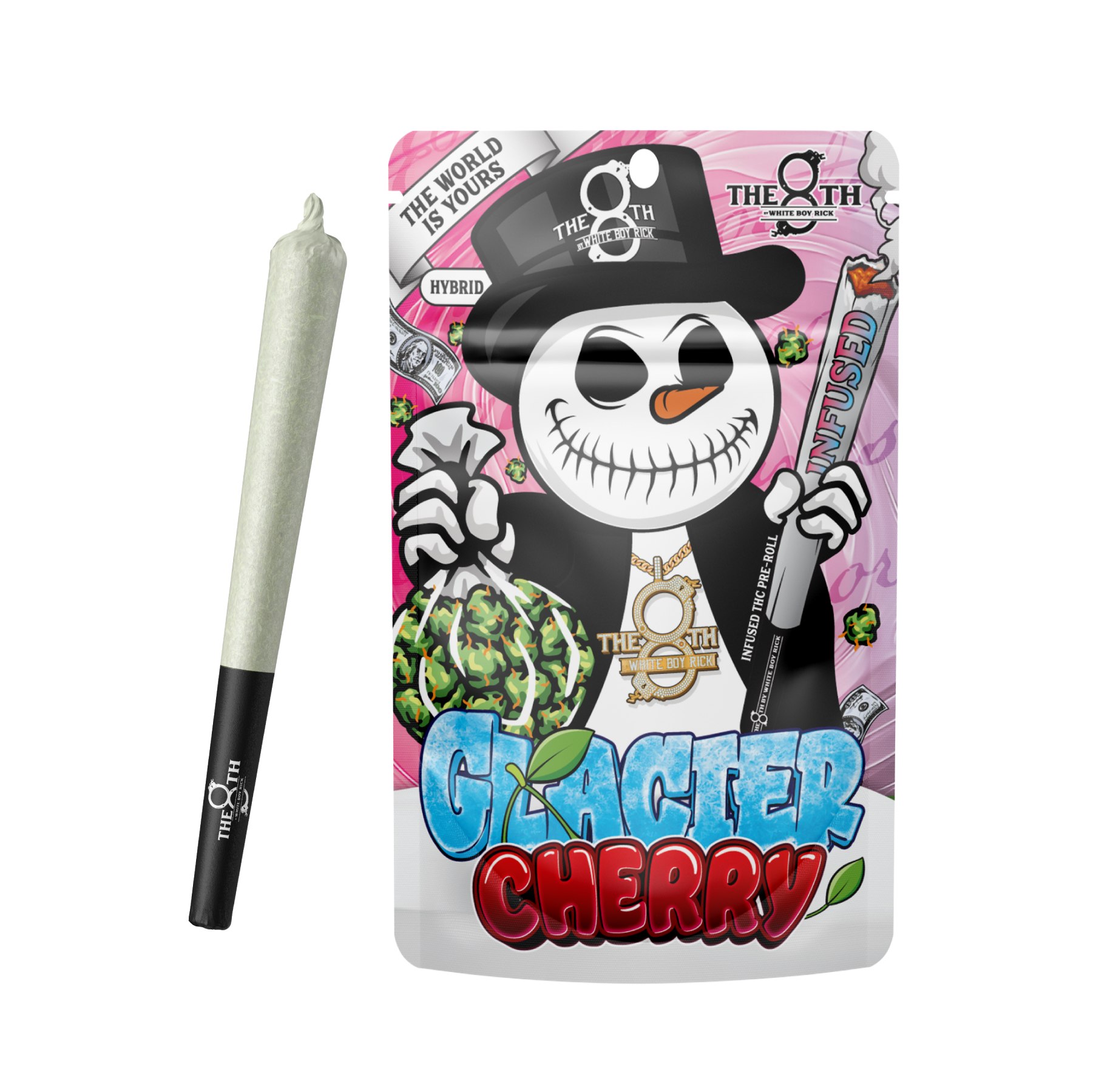 White Boy Rick | 1.2g Infused Pre-Roll | Glacier Cherry