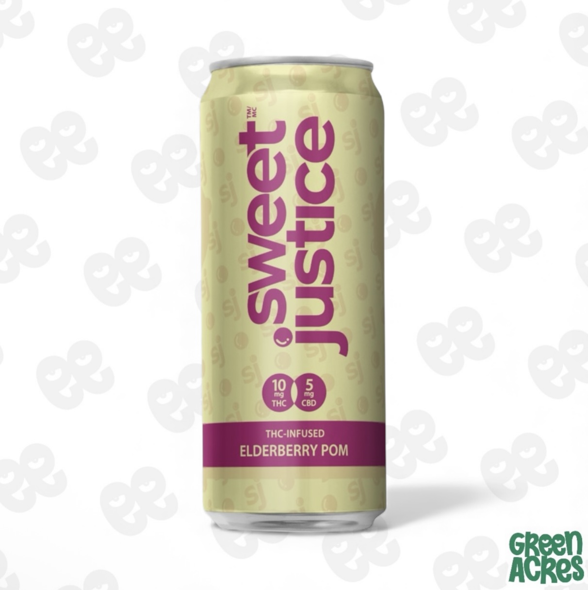 Elderberry Pomegranate 10mg/thc 5mg/cbd Infused