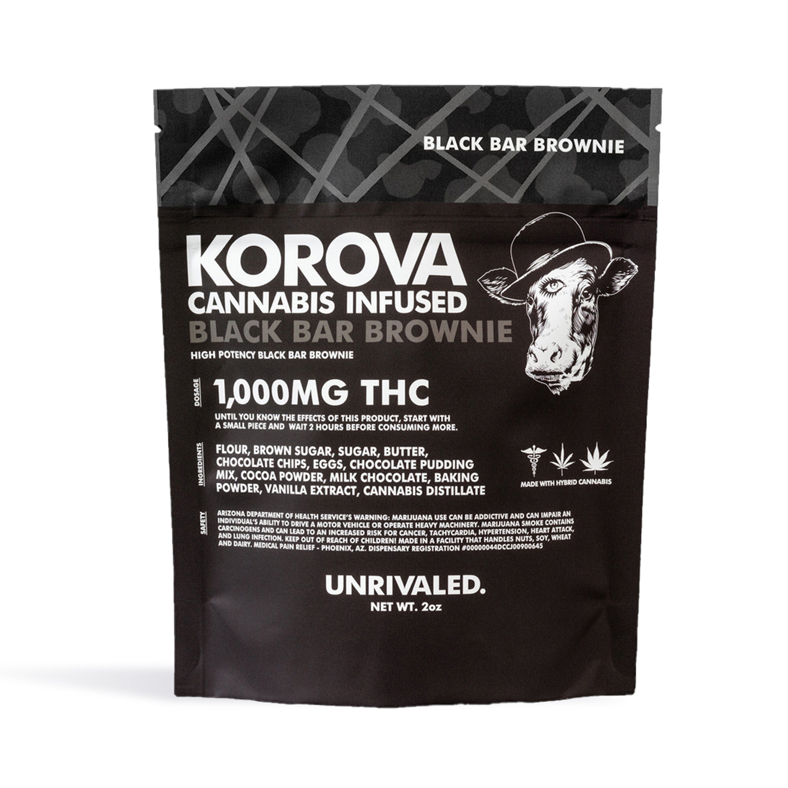 KR: Black Bar 1000mg