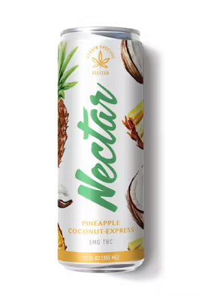 Nectar Infused Seltzer | Pineapple Coconut Express