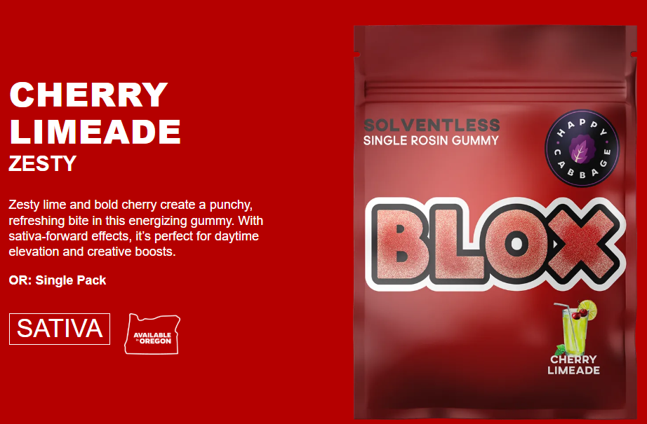 Rosin Gummy | Cherry Limeade BLOX