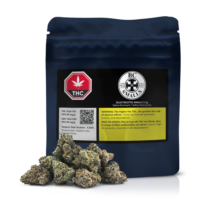 BC Smalls - Zelectrolytes Smalls Flower - Sativa