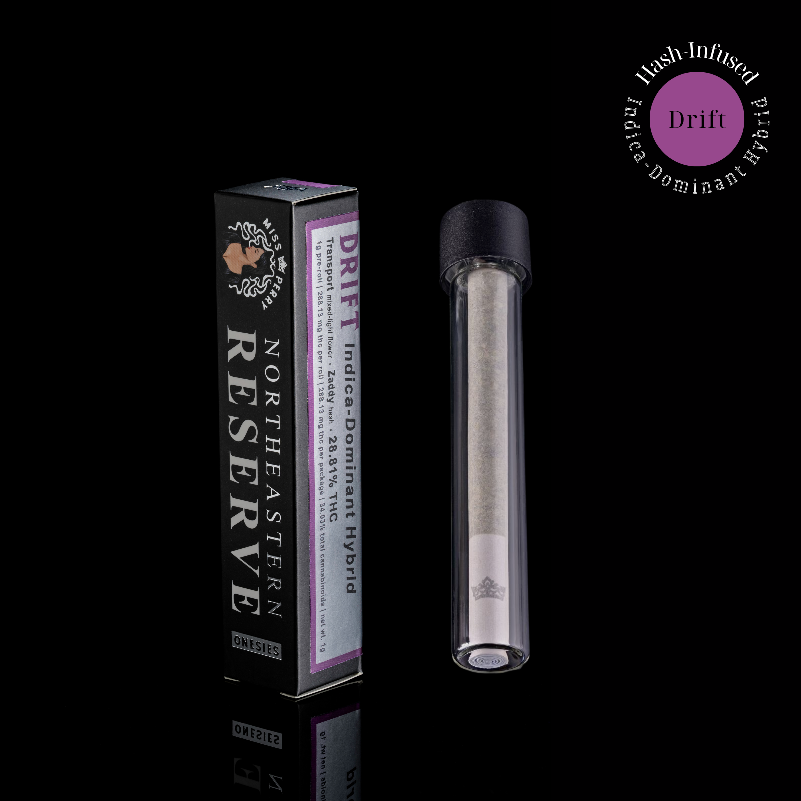 Transport X Zaddy - 1G Hash Infused Pre-Roll