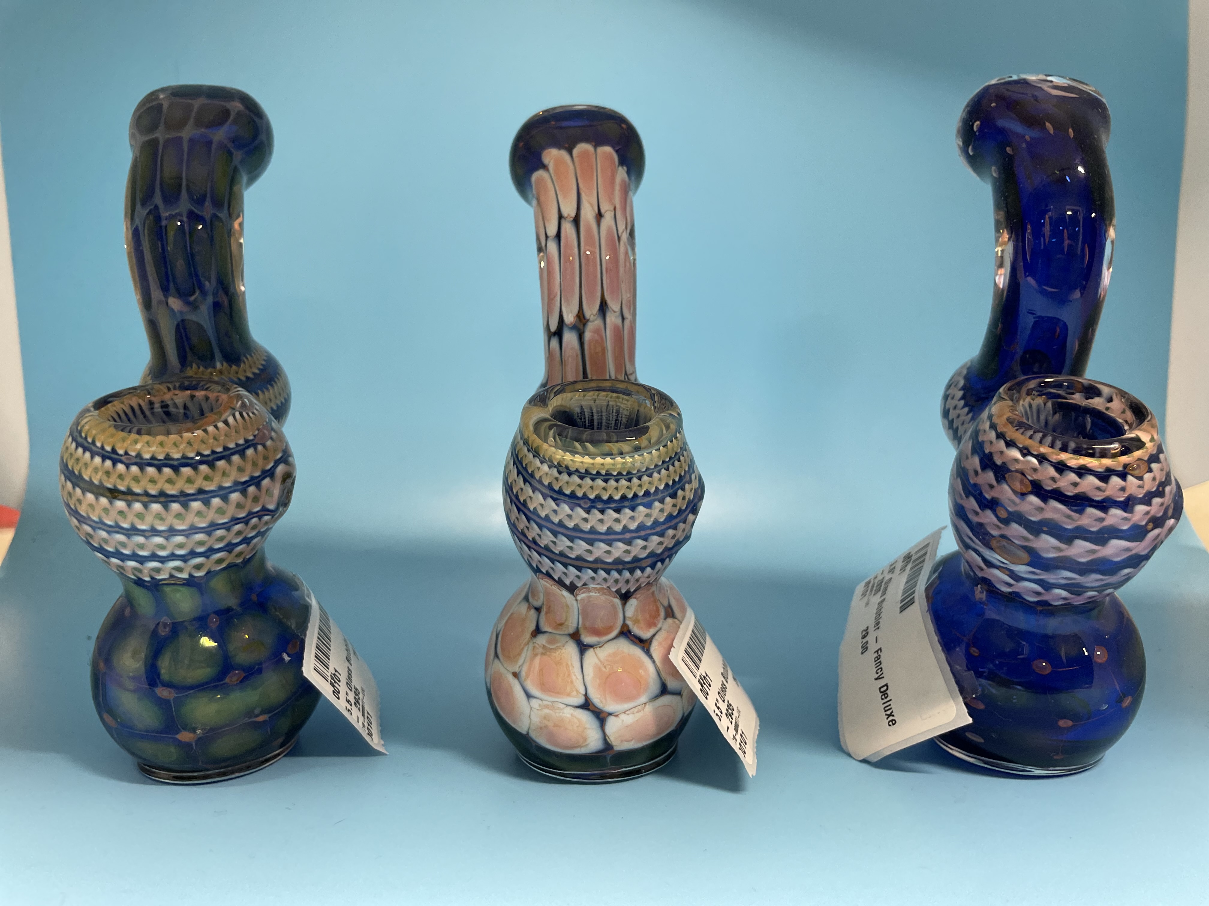 Glass Bubbler Fancy Deluxe