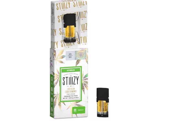 Stiiizy - Purple Zlushie Live Resin Liquid Diamonds Pods - 1g