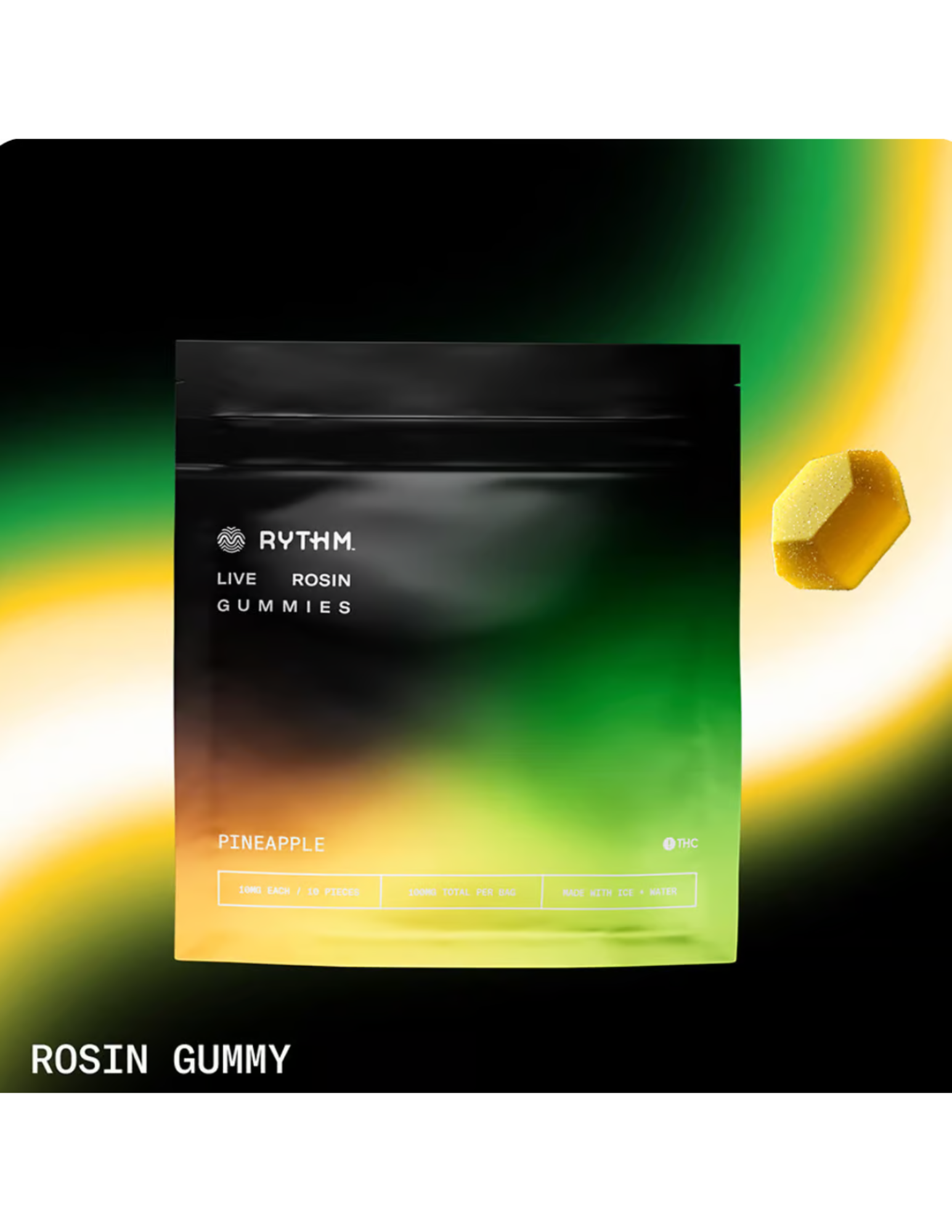 Pineapple Solventless Gummies