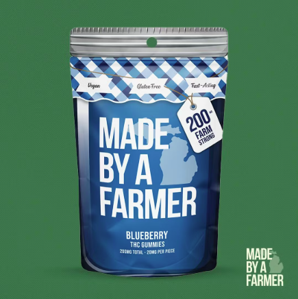 MBAF 200mg Full Spec Gummys (Vegan) - Blueberry