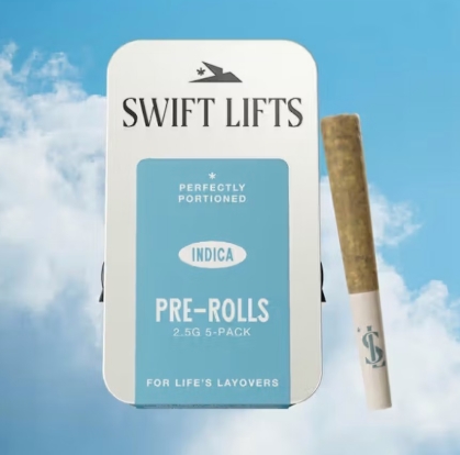 Swift Lifts - Georgia Pie x Gastro Pop - 2.5g/5pk - Diamond Infused Prerolls