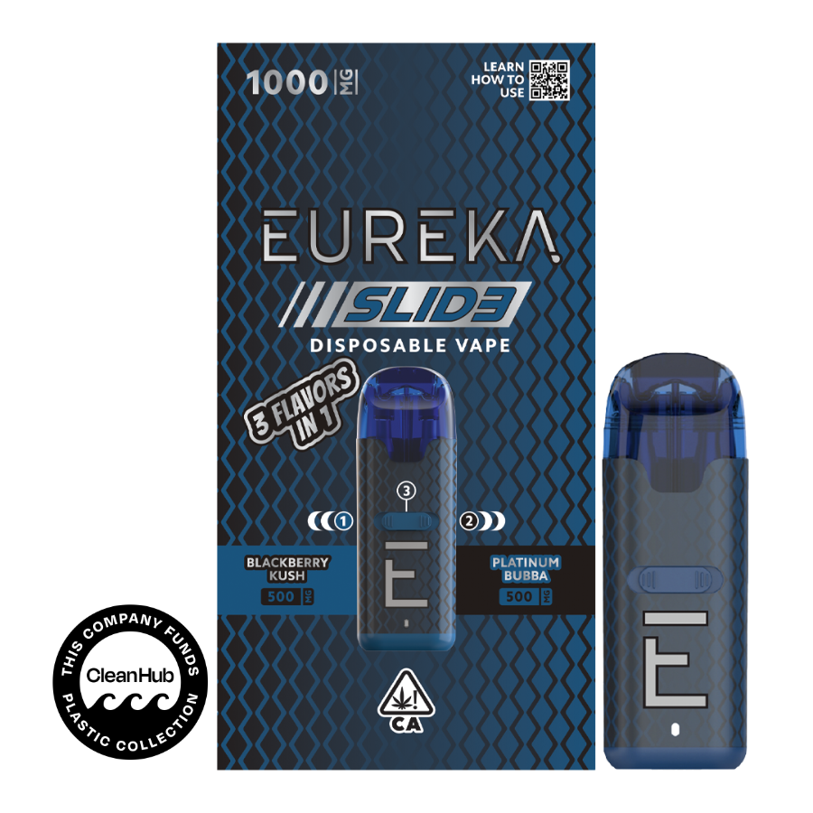 EUREKA — Slid3 Classic - Blackberry Kush X Platinum Bubba