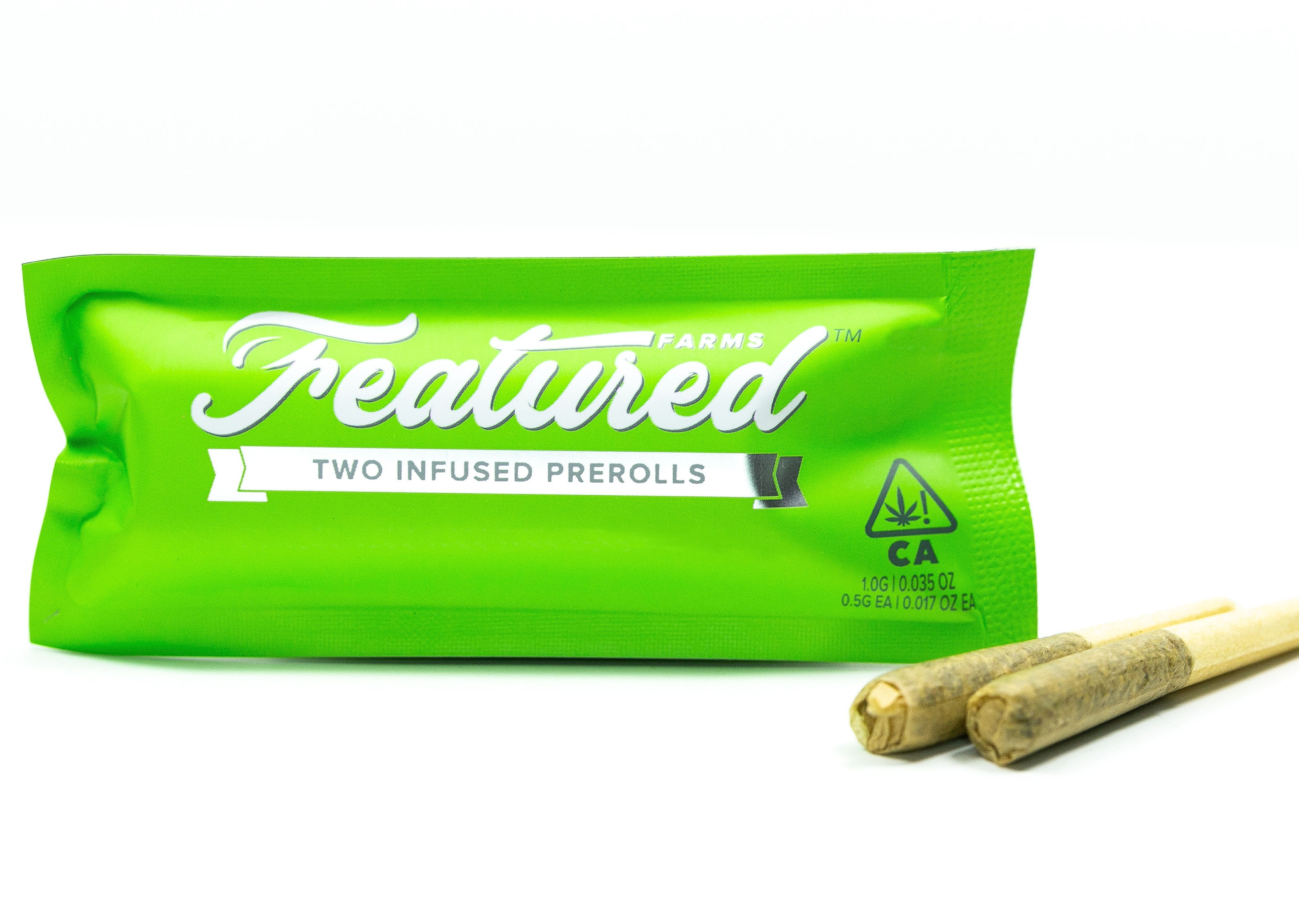 Featured Farms | Infused Prerolls 2pk | Nature's Chemistry - Spritzer | 1.0g