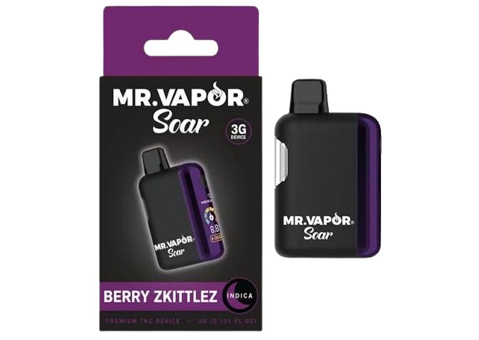 Mr. Vapor | Berry Zkittlez 3g Disposable