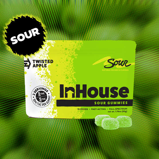 Sour Apple Gummies 100mg | 10pk