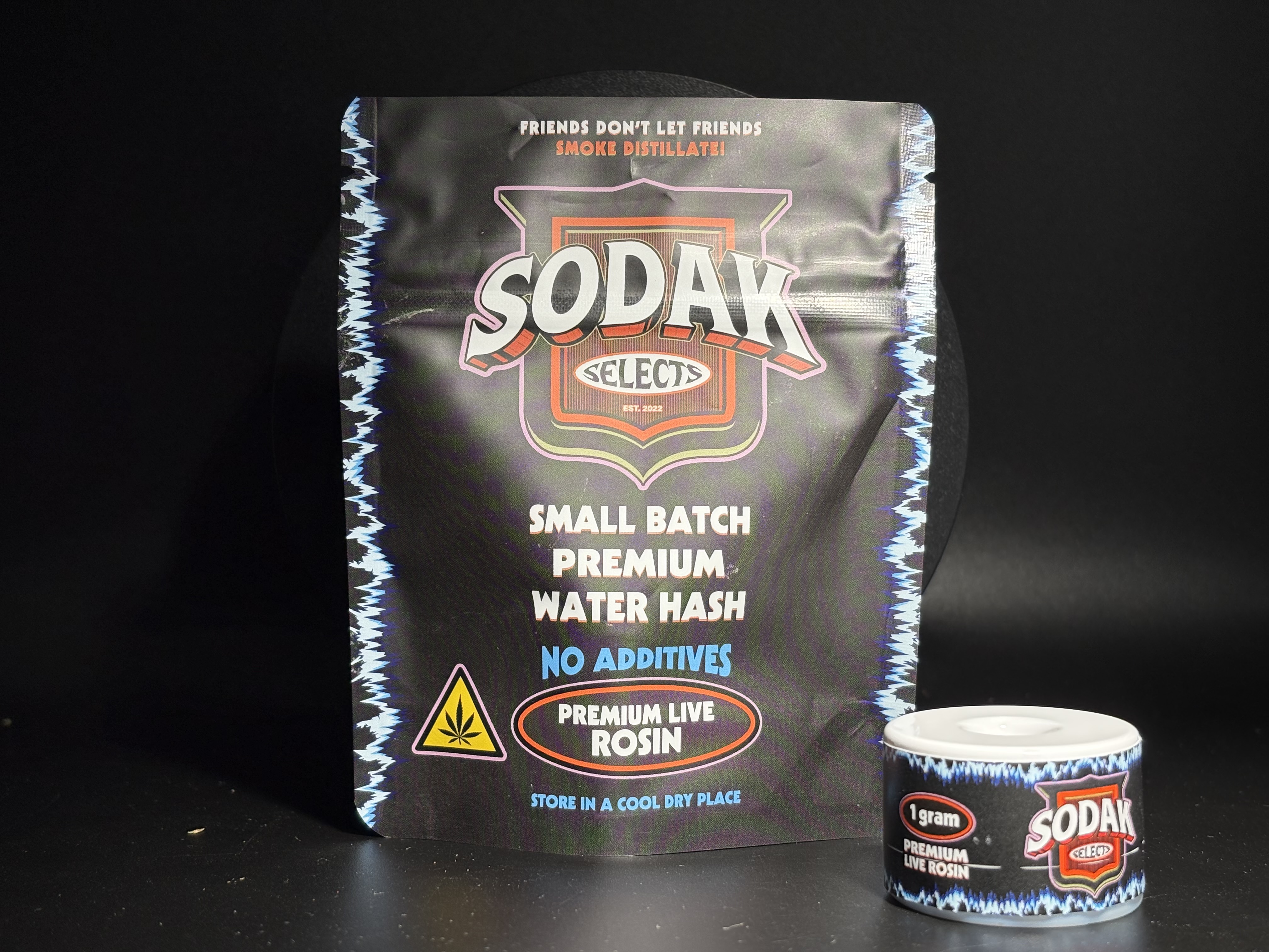 Sodak Selects - Concentrate - Live Rosin - 1 Gram - Dulce De Uva