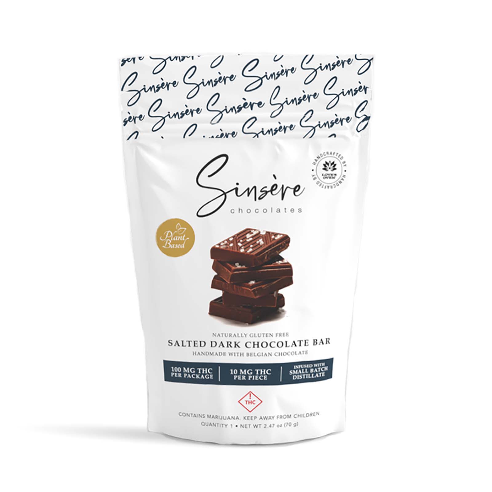 Salted Dark Chocolate Bar