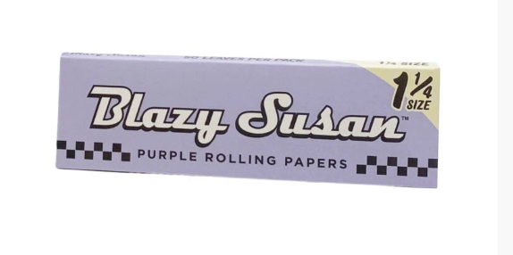 Blazy Susan Rolling Papers 1 1/4" Purple