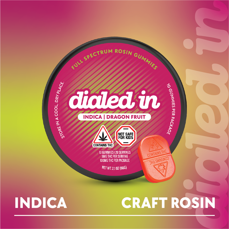 Dragon Fruit | 100mg | Rosin Gummies