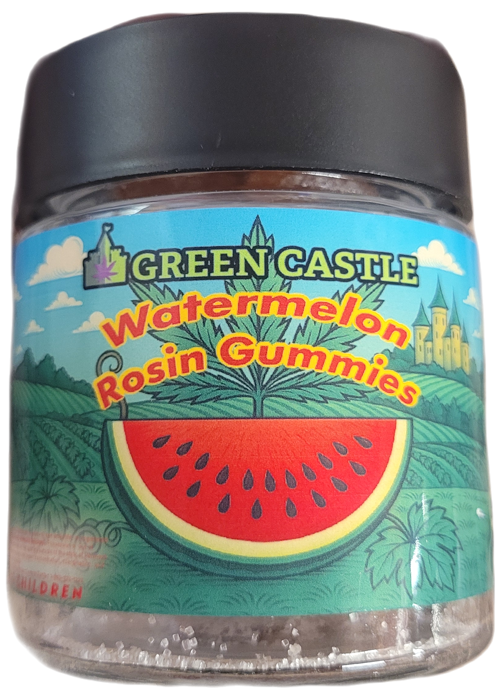 100mg Watermelon Gummies | Indica | Green Castle