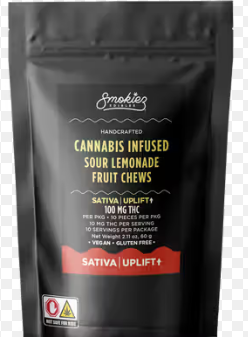 Smokiez Edibles 10pk/100mg- Sour Lemonade