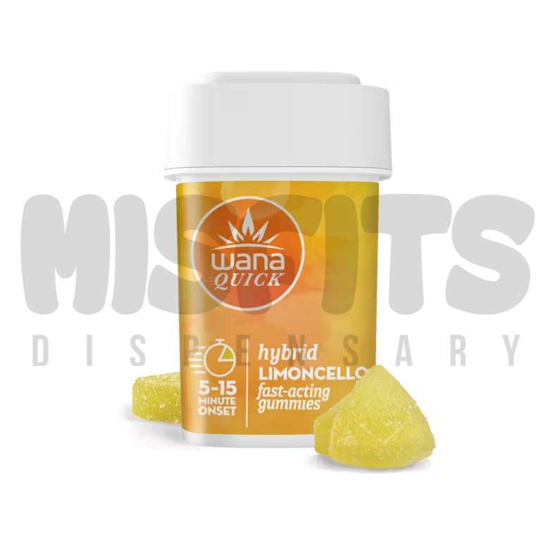 Wana | "Quick" Limoncello | Gummies | 100mg