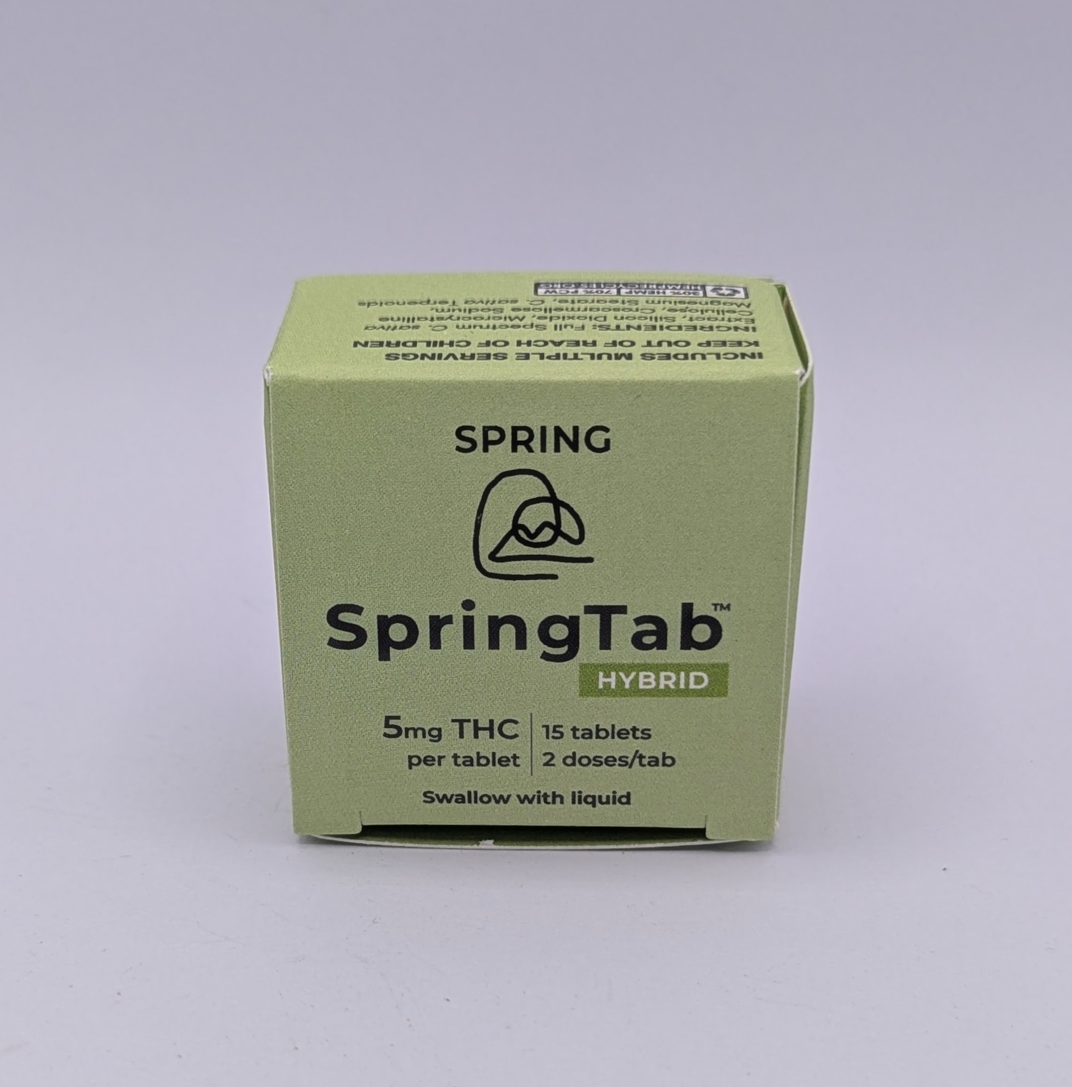 5mg Swallowable Hybrid THC Tablets