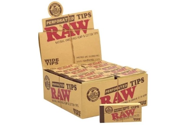 RAW Classic Perforated Wide Tips