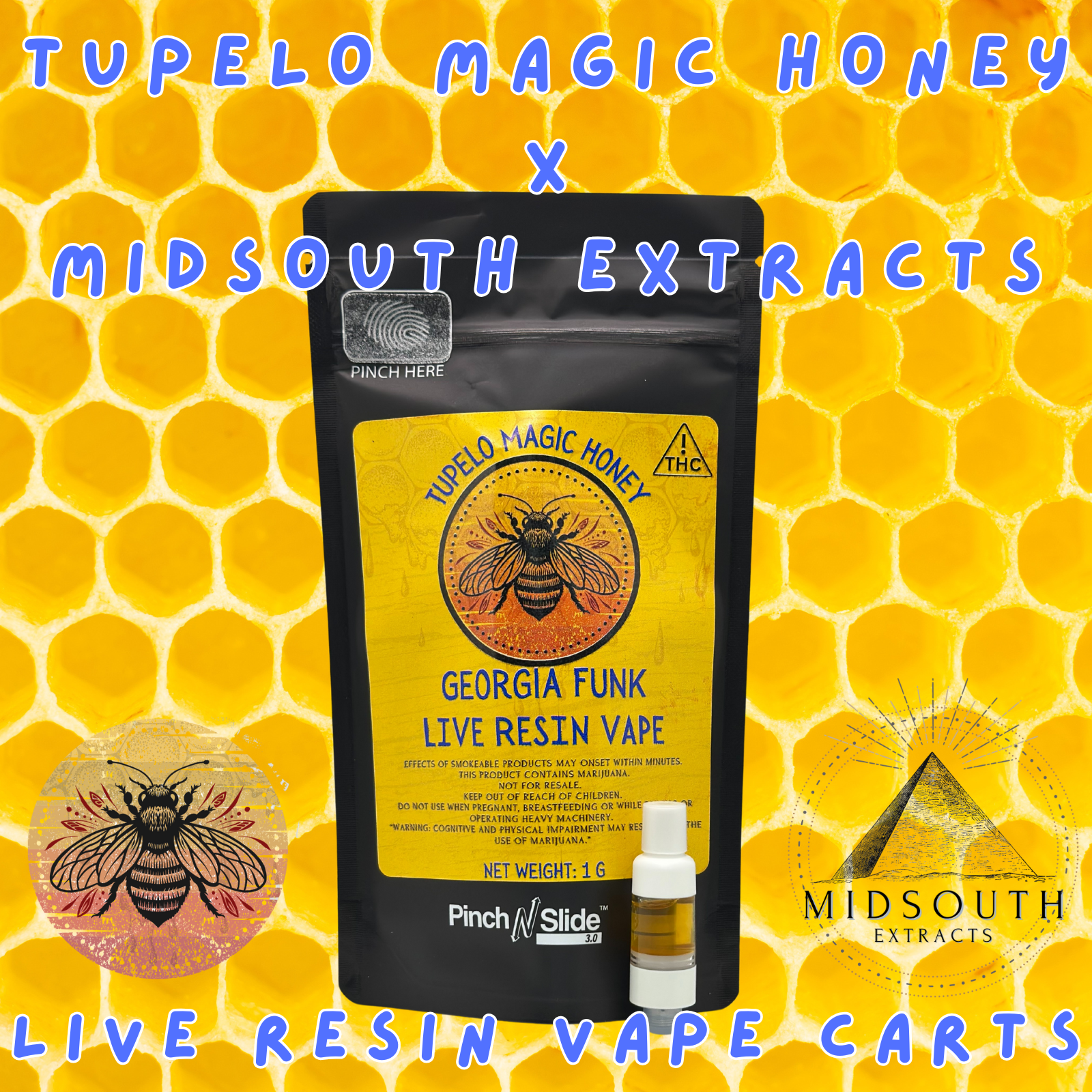 Tupelo Magic Honey | 1g | Georgia Funk