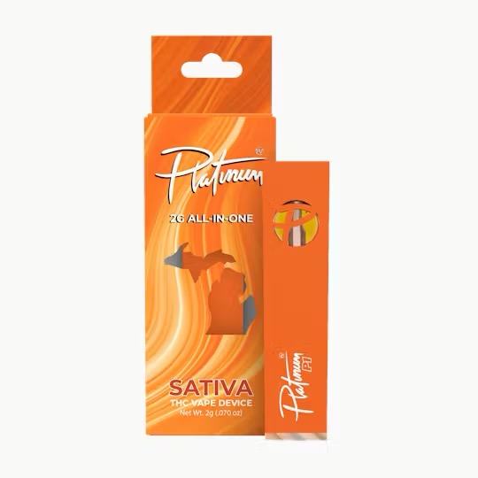 Platinum Vape Disposable Vape | Orange Pop