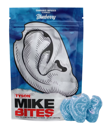 Blueberry Gummies | 100mg | Mike Bites