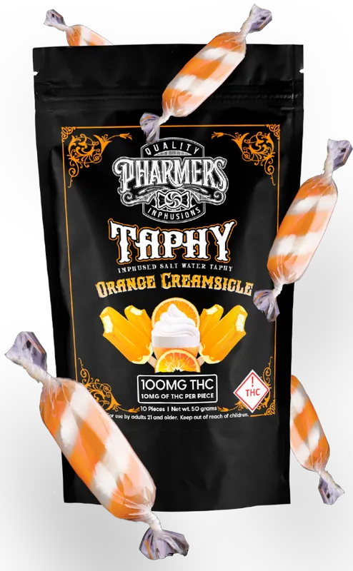 Orange Creamsicle Taphy