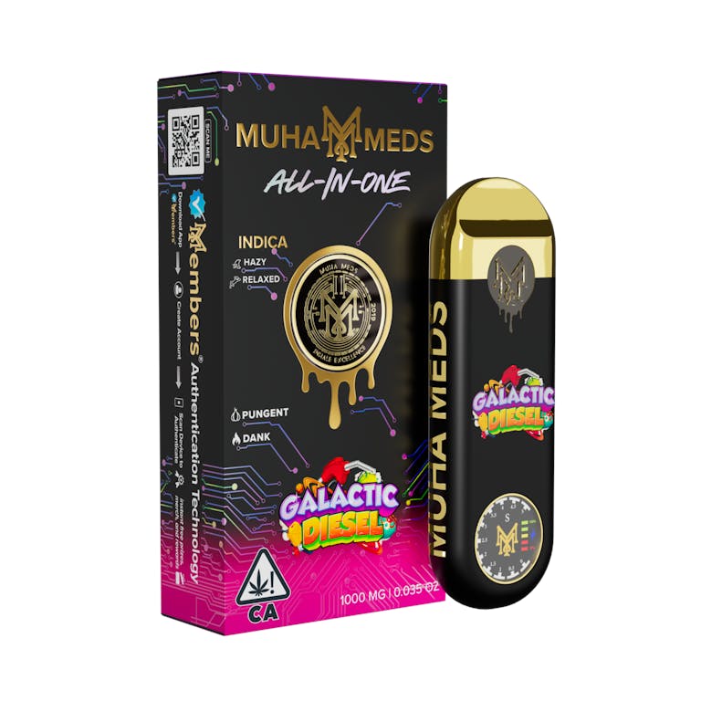 Muha Meds Disposable | Galactic Diesel