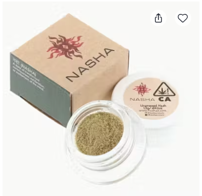 Ice Cream Cake Green Unpressed Hash