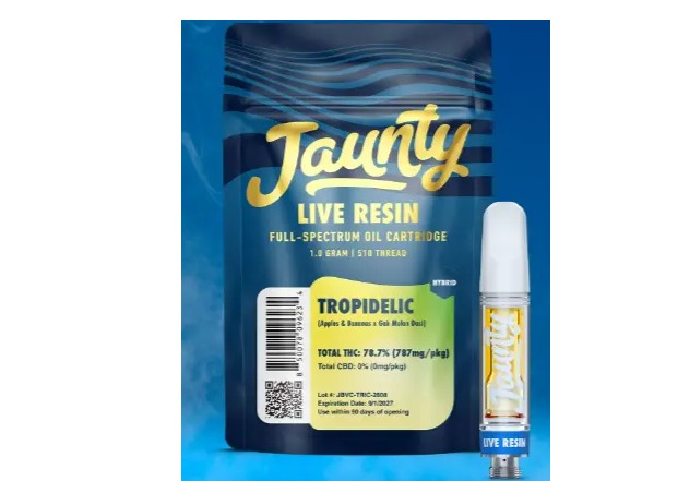 Jaunty - Tropidelic Live Resin Cart - 1g