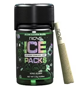 Kiwi Kush Triple Infused Pre-rolls (6pk)
