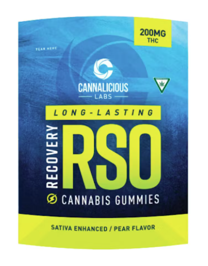 RSO Recovery Gummy - Pear - Sativa - HD 200mg