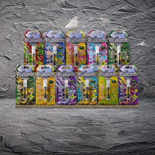 Wedding Cake Melted Diamonds Live Resin Cartridge | 1g