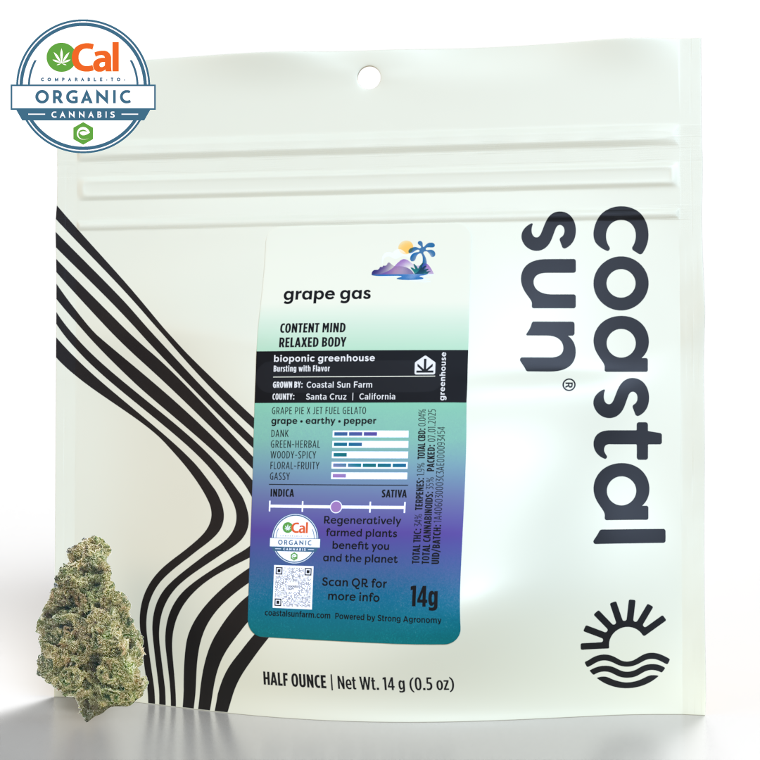 Coastal Sun Cannabis: Grape Gas