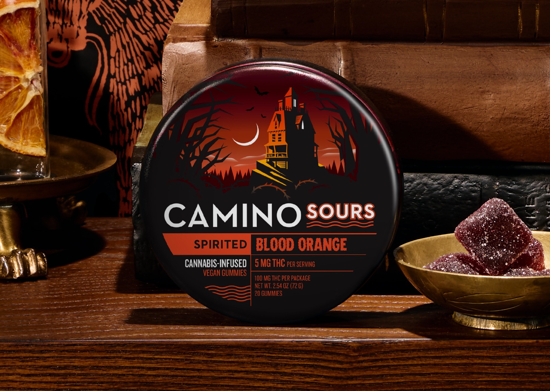 Camino - Sours Blood Orange Gummies 10pk - 100mg