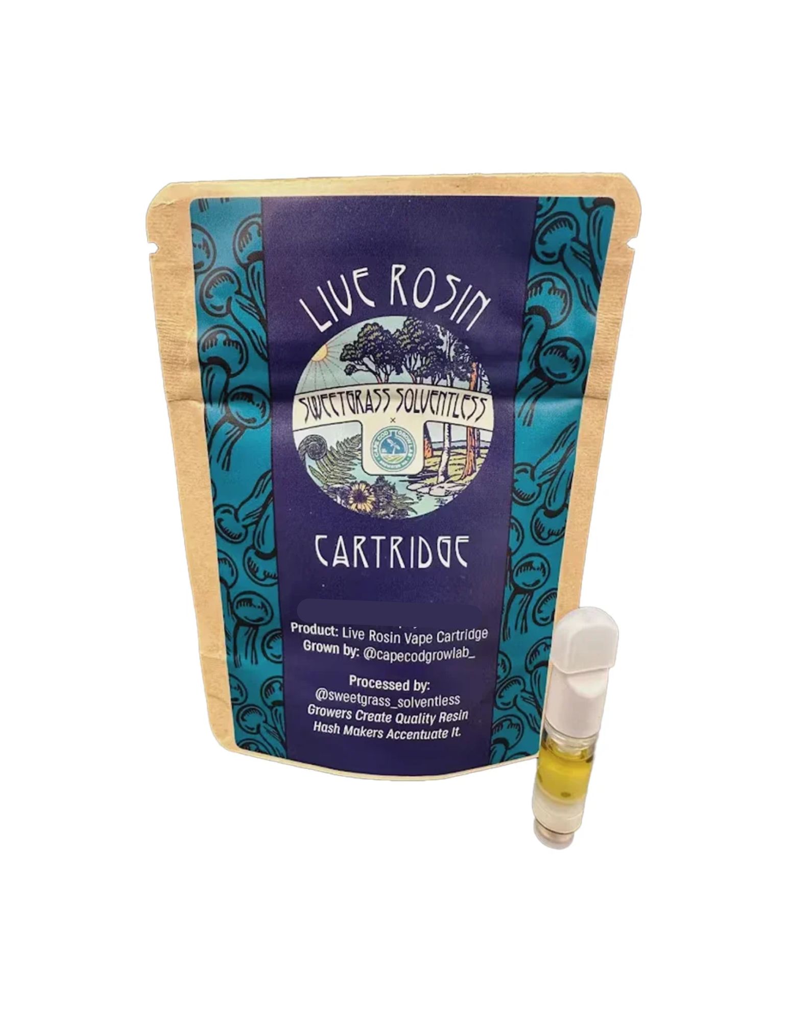 Black Maple | Live Hash Rosin Cart | 0.5g product photo