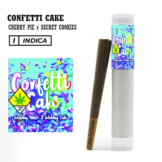 Phat Panda Confetti Cake (Indica/Hybrid) 1g Pre-Roll