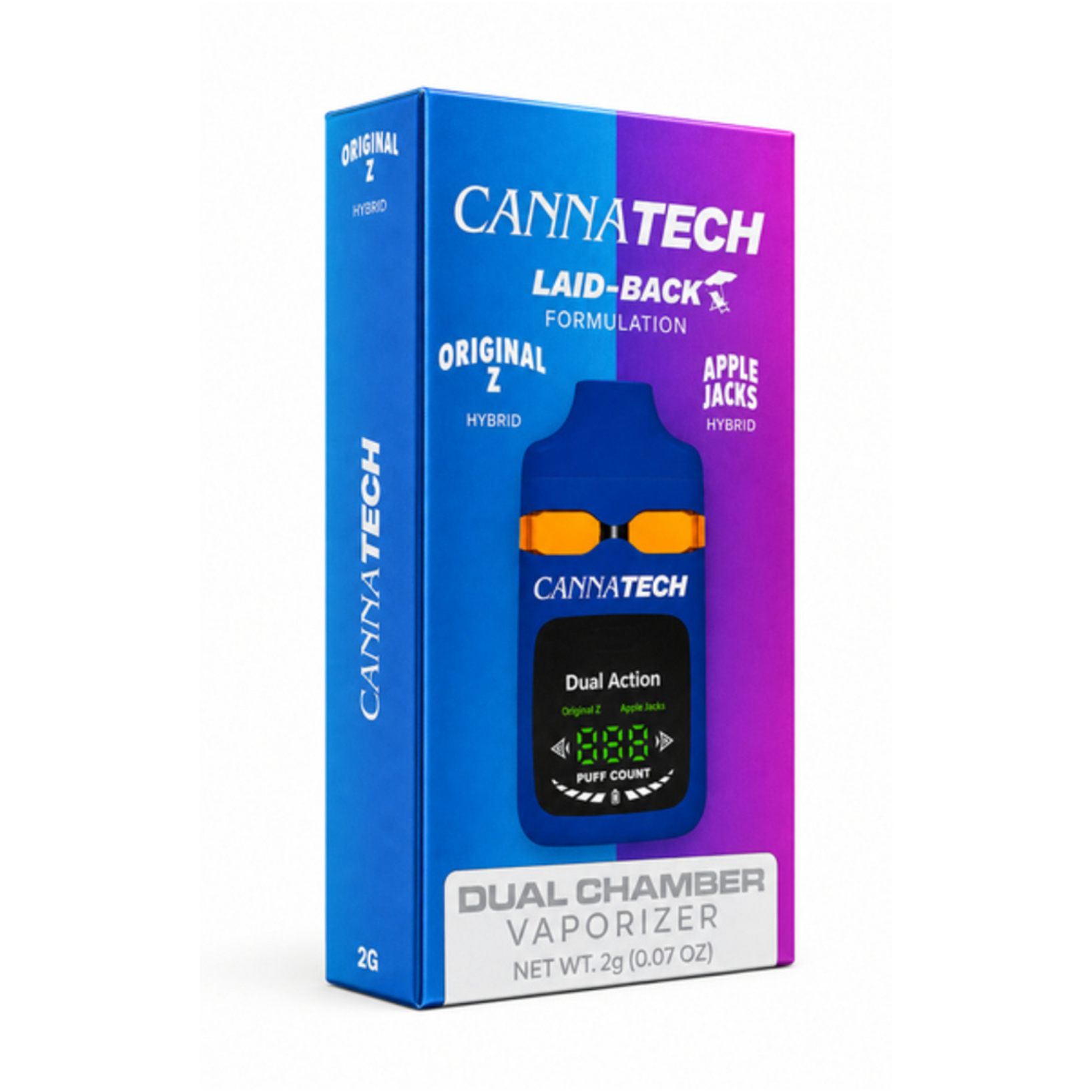 CANNATECH - Original Z x Apple Jacks Dual Chamber Disposable Vape - 2g