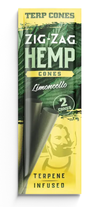 Zig Zag Limoncello Wraps Cones