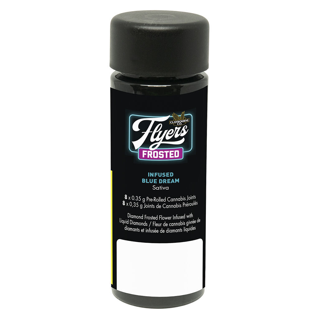 Claybourne - Flyers Frosted Infused Blue Dream PRJs - 8x0.35g
