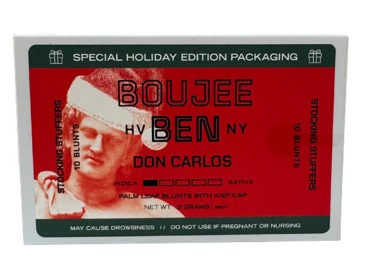 Don Carlos | Indica-Dominant | 10 Pack Kief Cap Palm Leaf Blunt | 5g