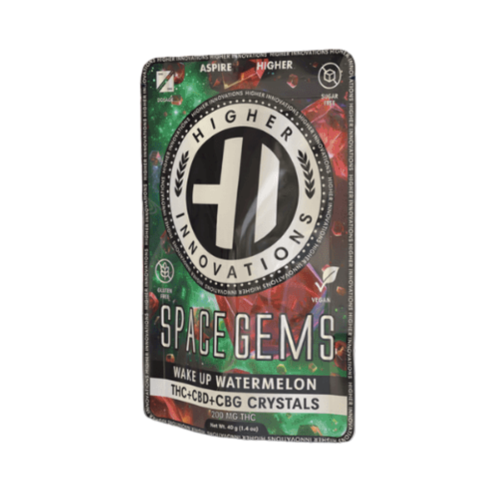HI | Wake Up Watermelon | 200mg CBD/CBG Space Gems
