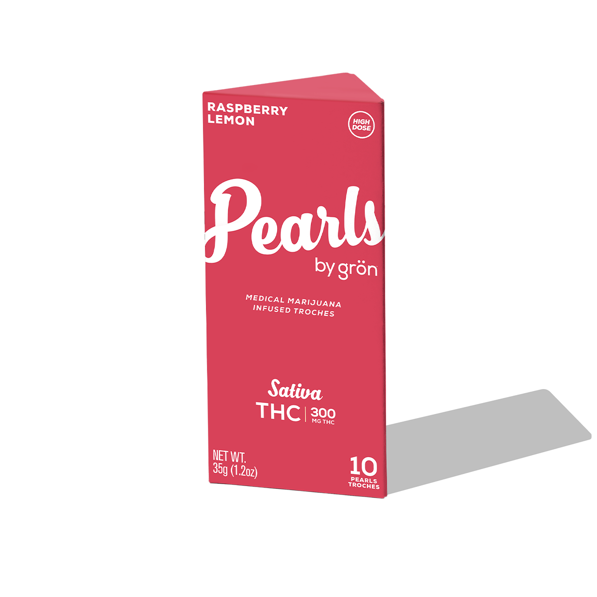 Raspberry Lemon Pearls 30mg/10pk (300mg THC)