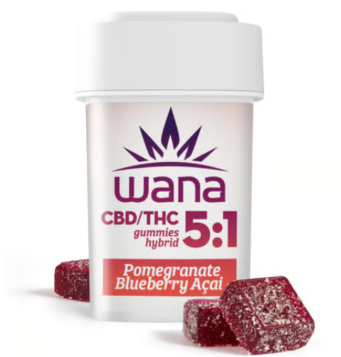 CBD THC Pomegranate Blueberry Acai 5:1