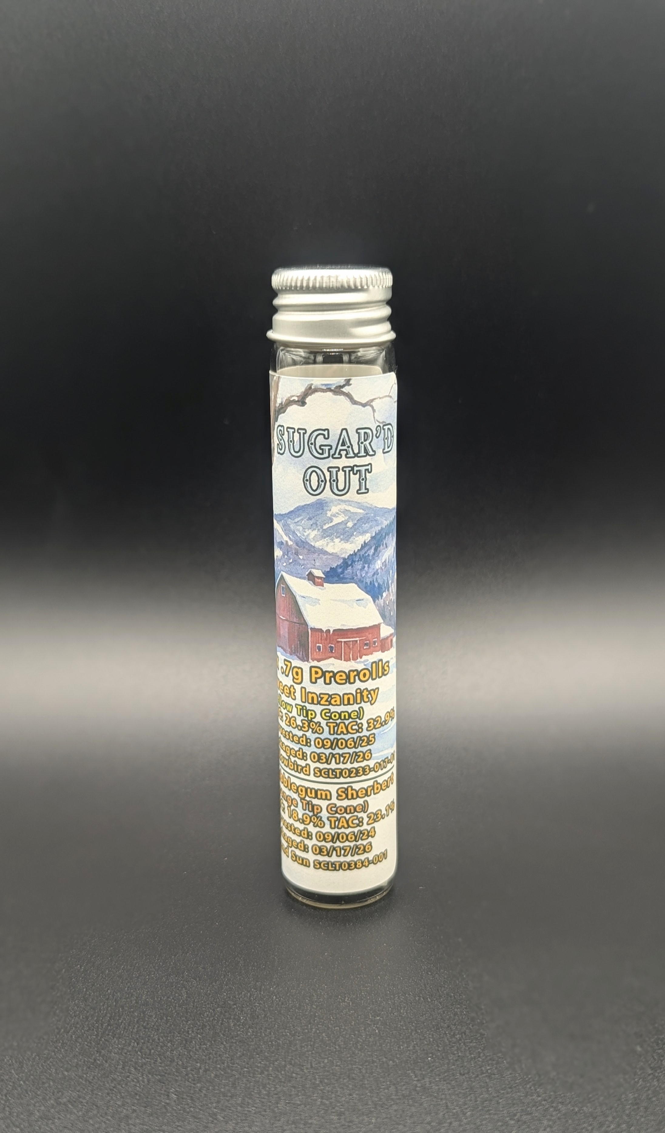 Sugar'd Out (Zweet Inzanity/Bubble Gum Sherbet) - Two .7g Pre-Rolls