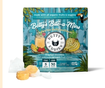 50mg Vegan Betty's Eddies Taffy - Tropical Smoothie
