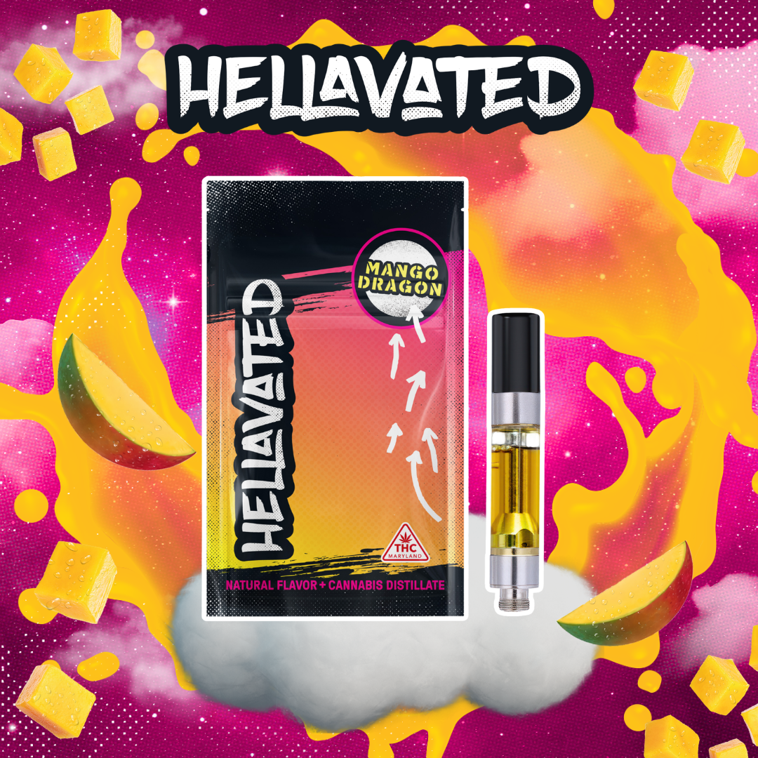 Mango Dragon Distillate Cartridge 1g
