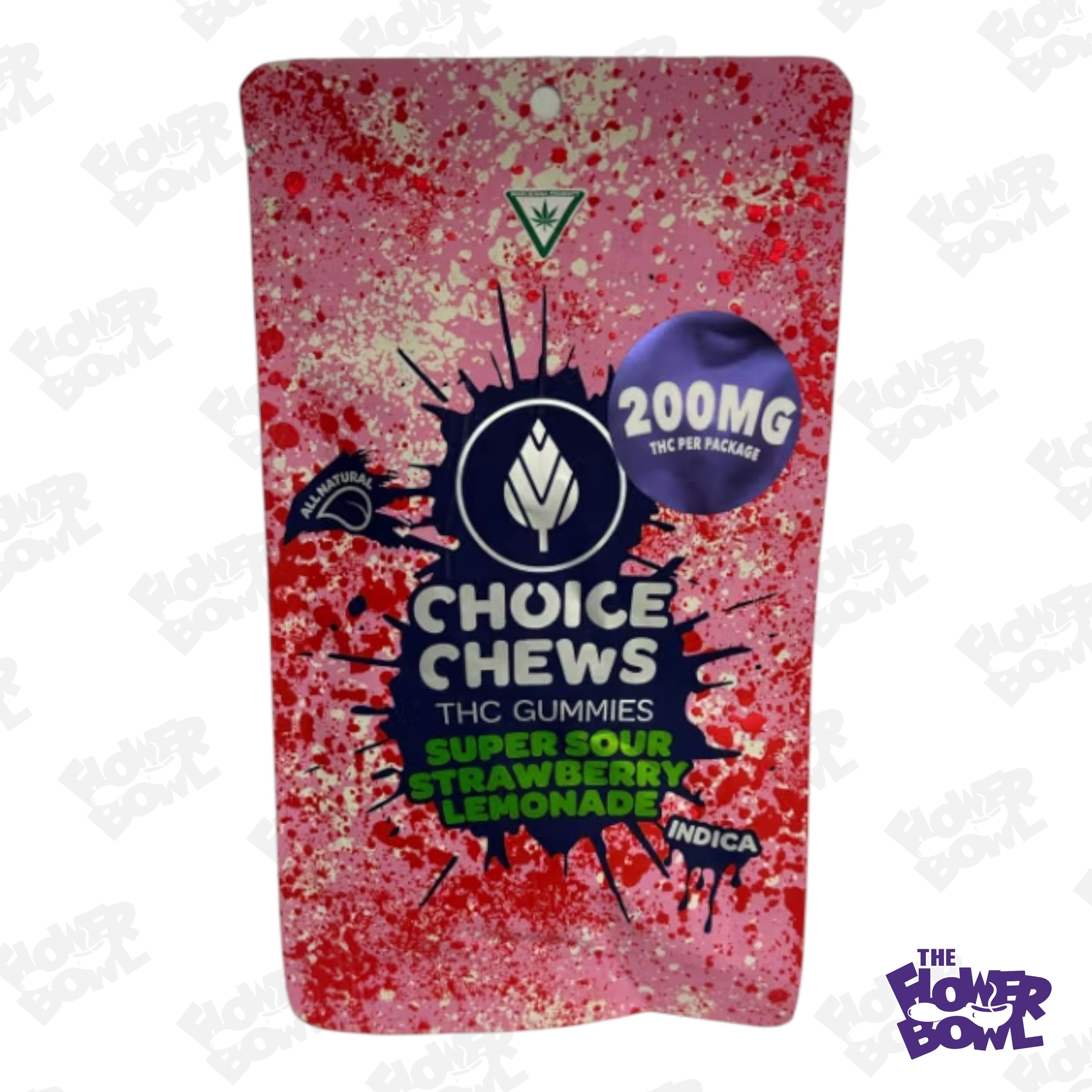 Choice: Super Sour Strawberry Lemonade 200mg